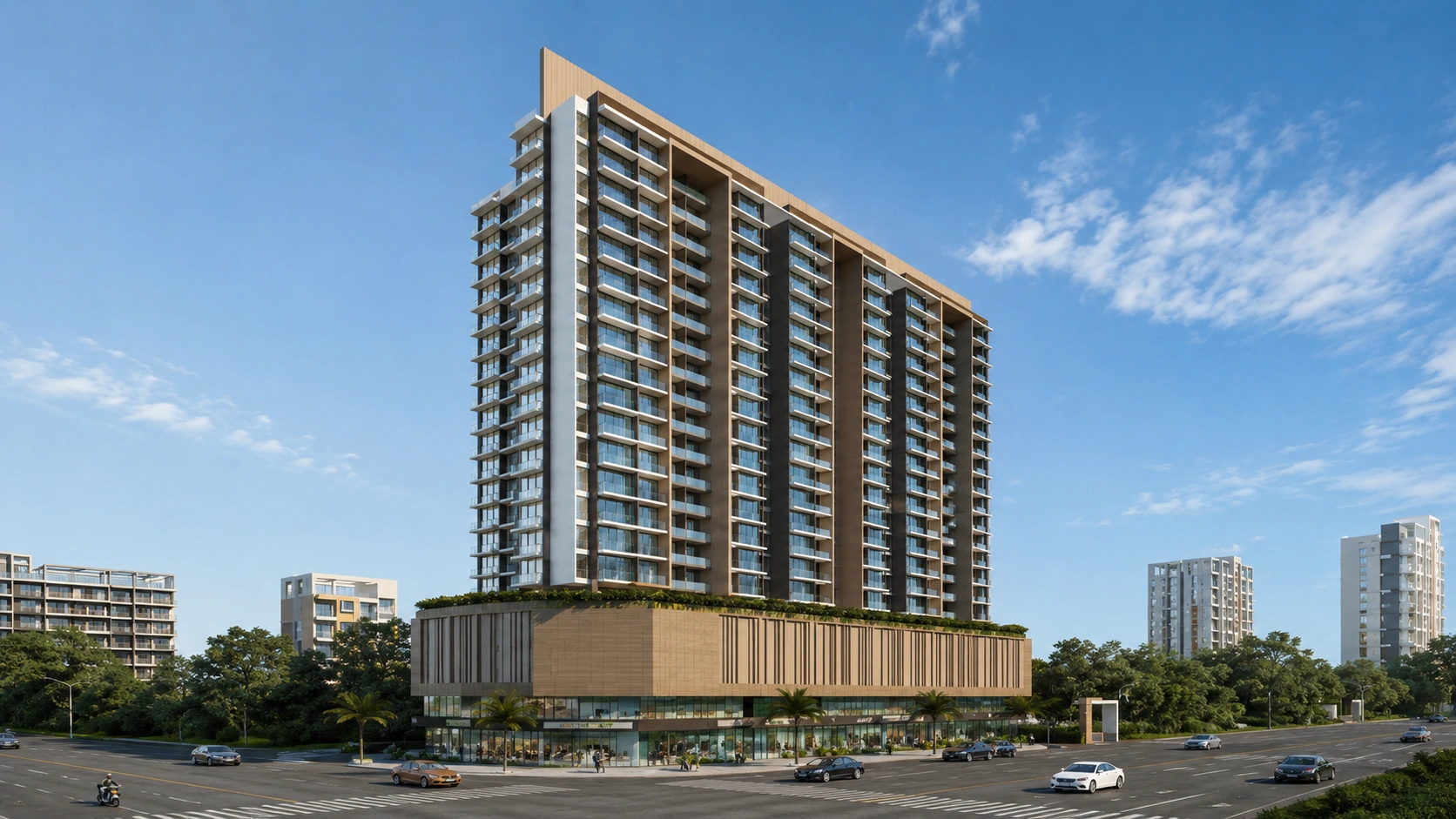 Neelkanth Dham Roadpali – premium living spaces